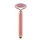 Wholesale Rose Quartz Vibrating Facial Massage Roller